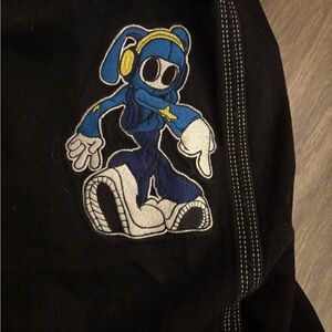 Empyre x aLab Men’s Black Baggy Jeans – Size 40